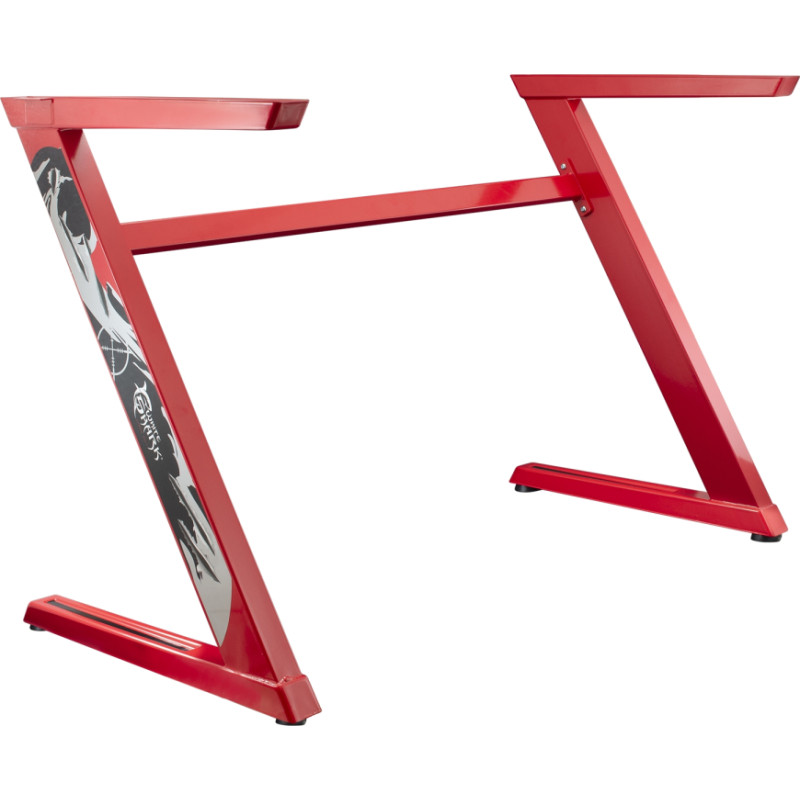 White Shark Desk Frame GDF-01-Z Red