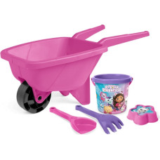 Wader 82181 Gabby's Dollhouse taczka z kompletem do piasku
