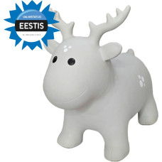 Gerardo's Toys Jumpy lēkājošais rotaļu dzīvnieks – alnis, pelēks