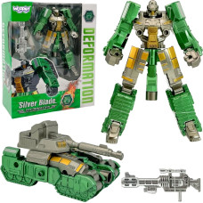 Woopie Robot Transformujący SILVER BLADE 2w1 Czołg