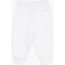 Livly Clothing Bikses Livly, Saturday pants white/silver dots