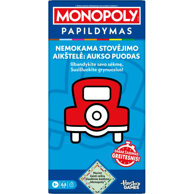 Galda spēle Monopoly Free Parking: Pot of Gold (in Lithuanian)