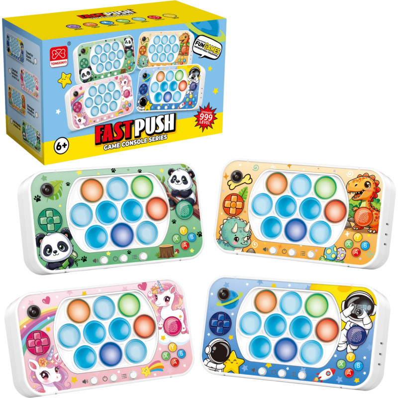 GRA POP IT QUICK PUSH 4 WZORY