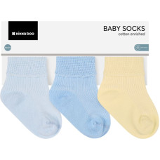 Newborn baby socks Stripy Friends 0m