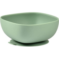 Beaba / Red Castle Silikona bļodiņa ar piesūcekni SAGE GREEN