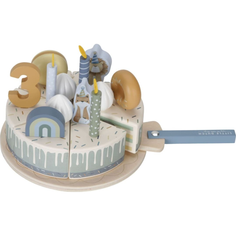 Little Dutch Koka Dzimšanas Dienas Torte ´Blue´ FSC