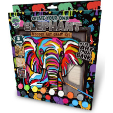 Splat Planet koka 3D krāsojamais attēls, Zilonis