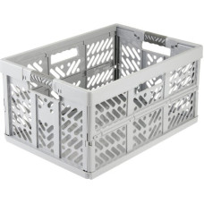 Keeeper Saliekamā kaste ar kravnesību līdz 50kg Ben 54x37x28cm 45L pelēka