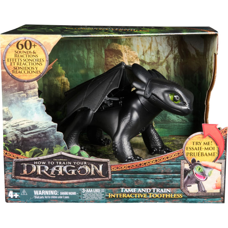 Dragons Interaktīvā figūra pūķis Toothless
