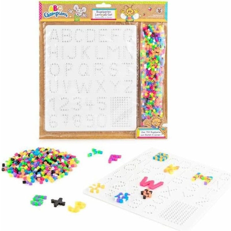 Trendhaus ABC Champions - Gludināmi pērļu attēli - Burti un cipari