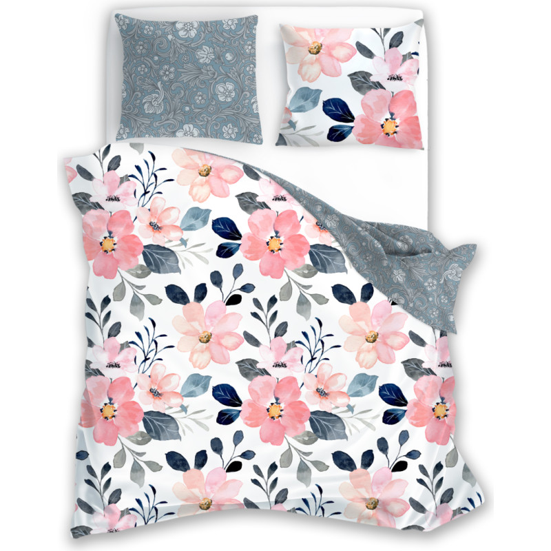 POŚCIEL KPL.160X200+2x70X80 MILAGRO VERDE 011 SATYNA BAW.