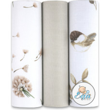 Ega Kids Diaper - SET - 0329 - MUSLIN - EGA - size 60x80 cm  - nr 74