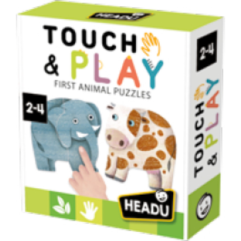 Headu pirmie taktilie dzīvnieku puzles