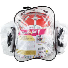 Bimbo Bike Veloķiveres, ceļgalu un elkoņu sargu komplekts bērniem, izmērs M, zirneklis