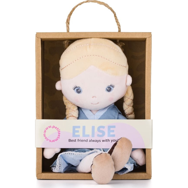 Petite&Mars 622748 Pluszowa laleczka Elise 0+ 35 cm