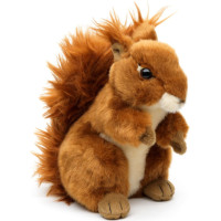 Uni-Toys Plī&scaron;a rotaļlieta Vāvere, 17 cm