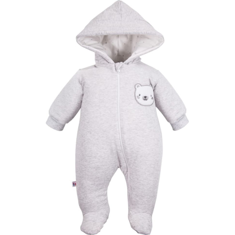 Ubranka EWA 978732 RUN&FUN Kombinezon ocieplany szary chłop.68