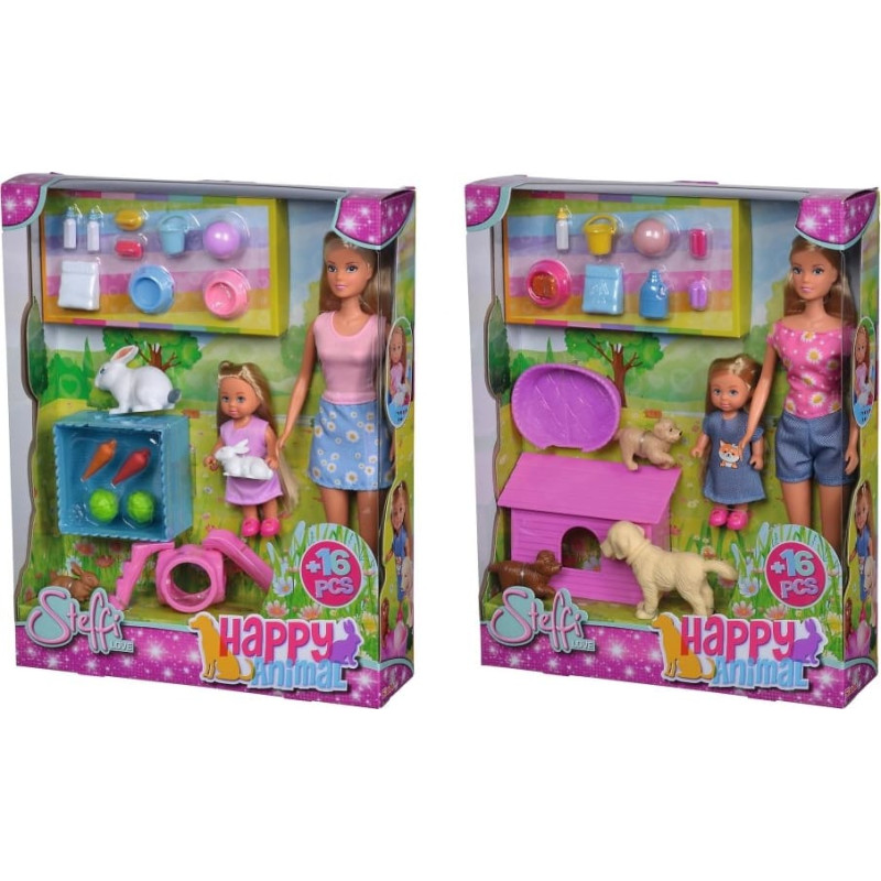 Simba Toys Steffi Happy Animal kompl.