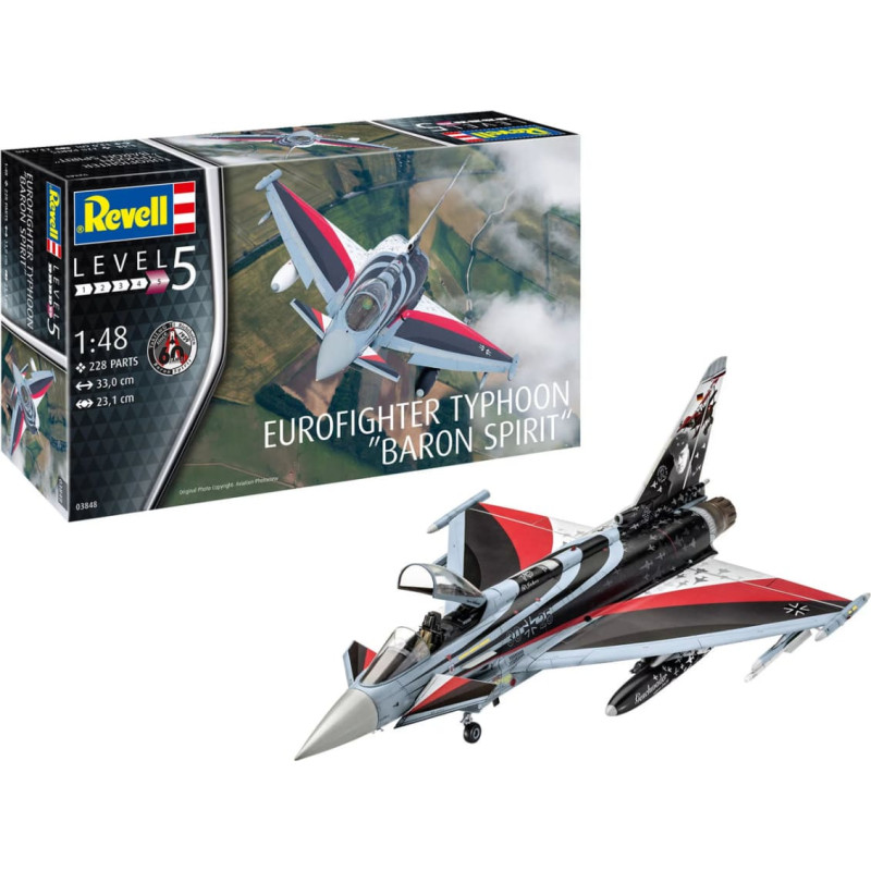 Revell H Eurofighter Typhoon "Baron Spirit" Konstruktors