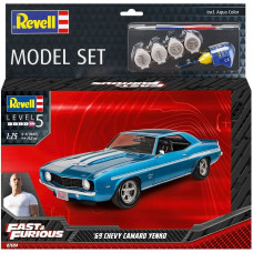 Revell Modeļu komplekts: saliec un krāso F&F 1969 Chevy Camaro Yenko