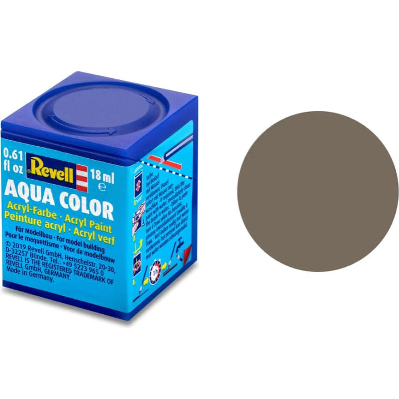 Revell akrila krāsa earth brown mat