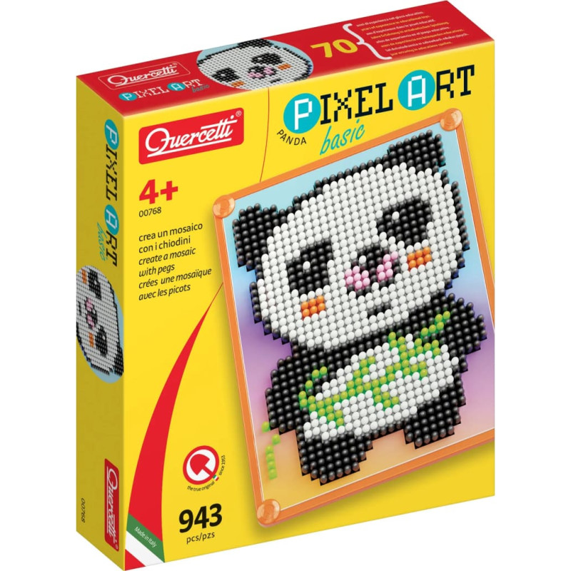 Quercetti Pixel Art: Basic Panda 4+ g.