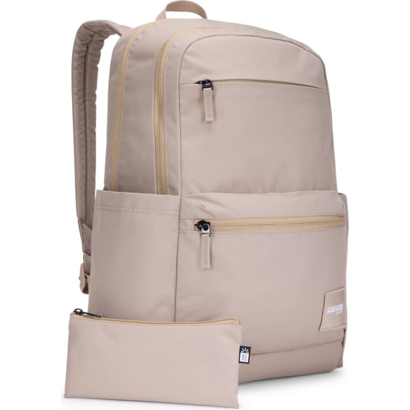 Case Logic 5196 Uplink recycled laptop backpack CCAM-3216 Boulder beige