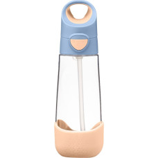 B.box BB500540 Butelka na wodę tritanowa ze słomką 600ml Feeling Peachy