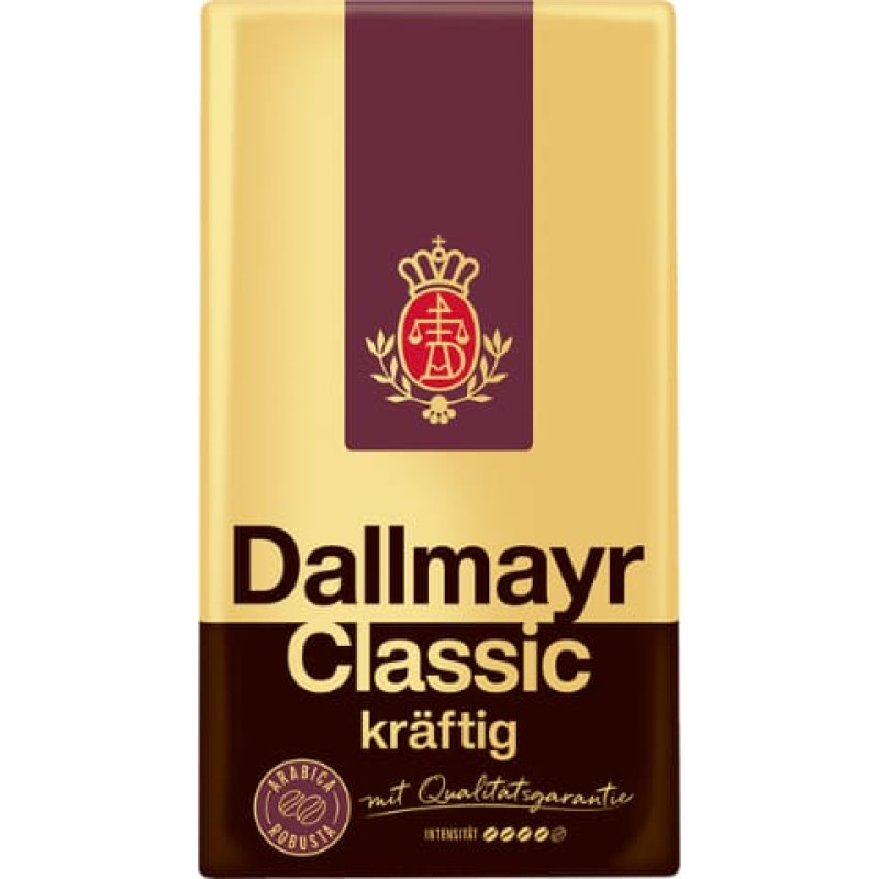 Dallmayr Kafija malta Classic kraftig 500g