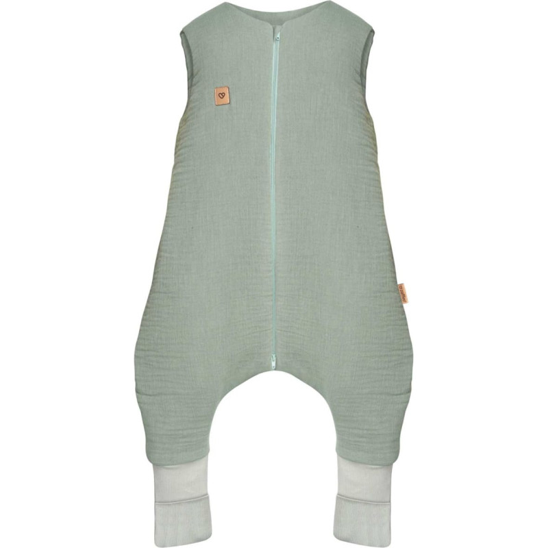 Sleeping bag with legs muslin 0,5 TOG Malaga 1-2y mint