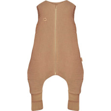 Sleeping bag with legs muslin 2,5 TOG Malaga 2-4y toffee