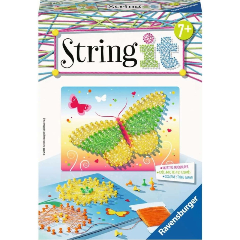 Ravensburger Rokdarbi &ndash; String it Butterfly Mini 7+