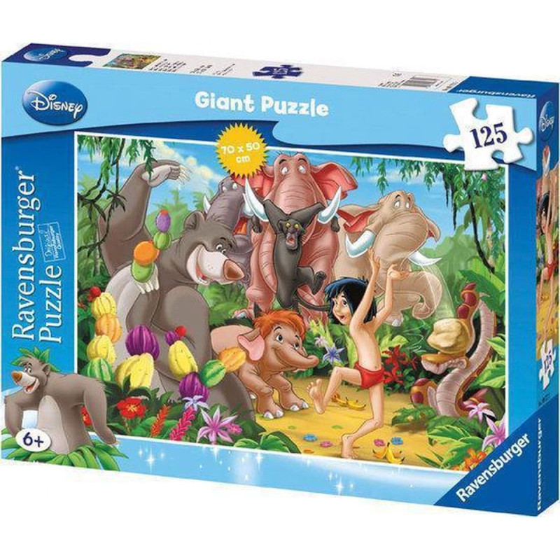 Ravensburger Puzle, 125 gab., Mauglis