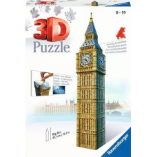 Ravensburger 3D puzle Big Ben, 216 gab., 8+