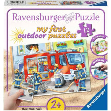 Ravensburger Ielas puzle 12 gab. Ugunsdzēsēju brigāde