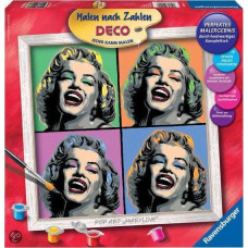 Ravensburger Krāsojama glezna - Pop Art Maryline