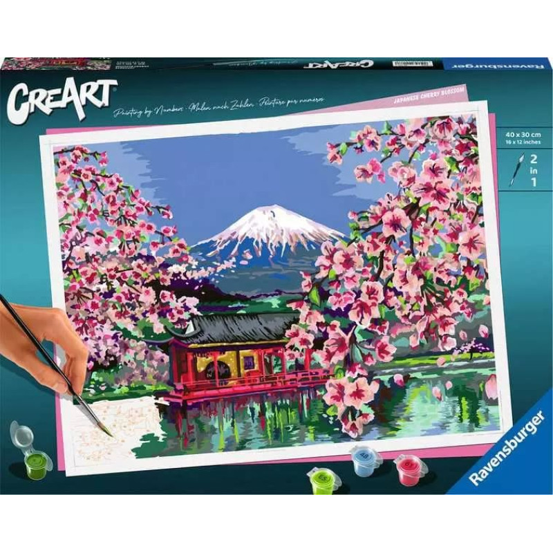 Ravensburger Krāsojama glezna - Japanese Spring