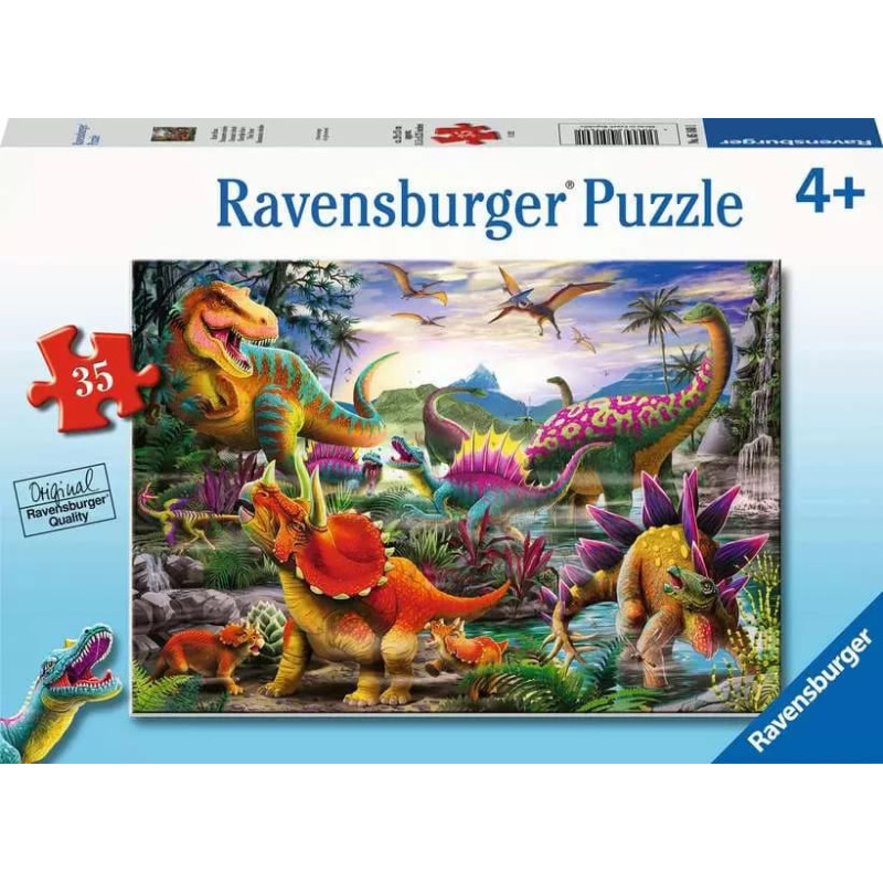 Ravensburger Puzle 35 gab. T-Rex &scaron;ausmas