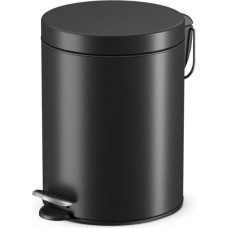 Hailo Atkritumu tvertne ar pedāli Selekta S / 5L / matēti melna