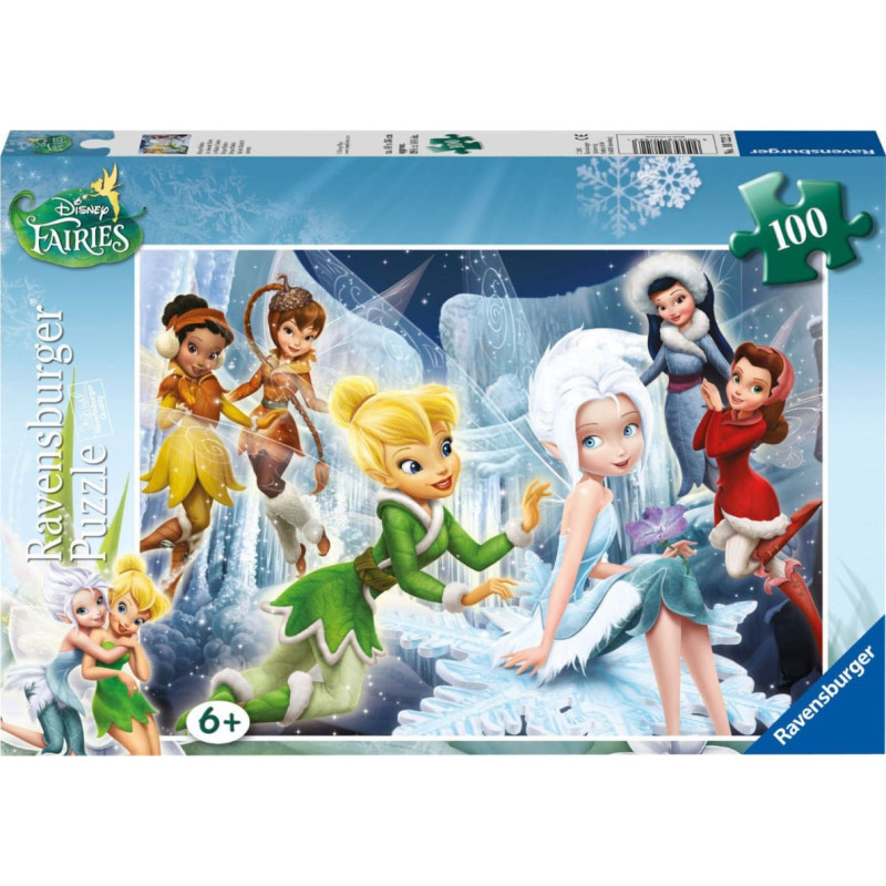 Ravensburger Puzle 100 gab. Ziemas fejas