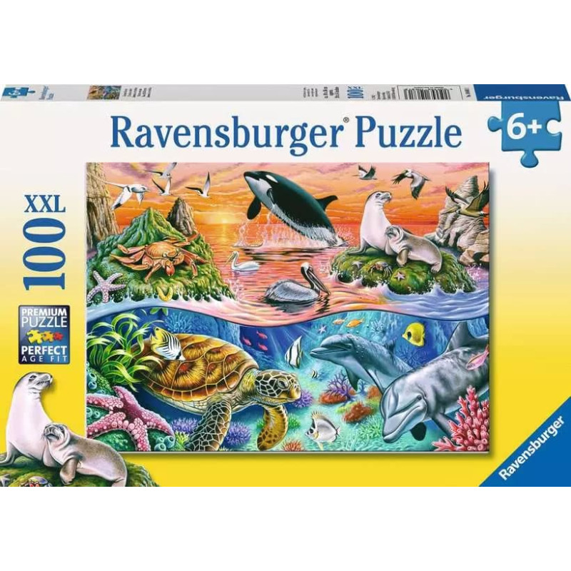 Ravensburger Puzle 100 gab. Okeāns