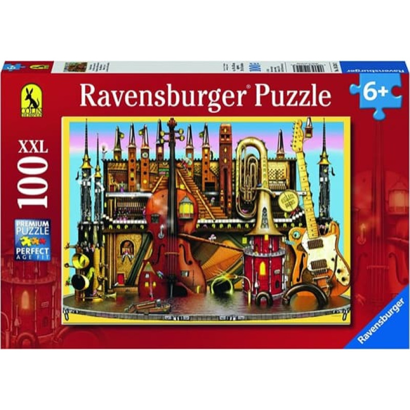 Ravensburger Puzle 100 gab. Muzikālā pils