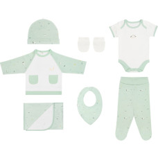 Newborn romper set 7pcs Bear with me Beige