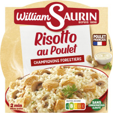 William Saurin Risotto ar vistu un sēnēm, trauciņā, 280g