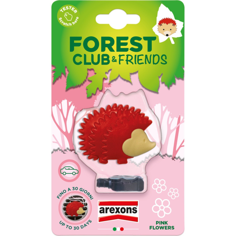 Arexons Forest club &ndash; HEDGEHOG auto ventilācijas atsvaidzinātājs