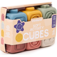 Miniland SOFT STACKING CUBES