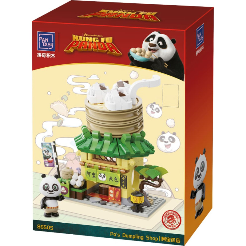 Pantasy klotsikomplekt Kung Fu Panda Po pelmeenipood 195 tk