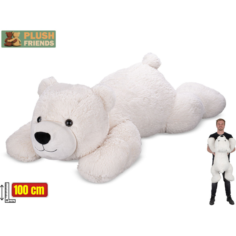 Mikro Hracky Plush toy  - 02664 - TEDDY BEAR - size 100 cm