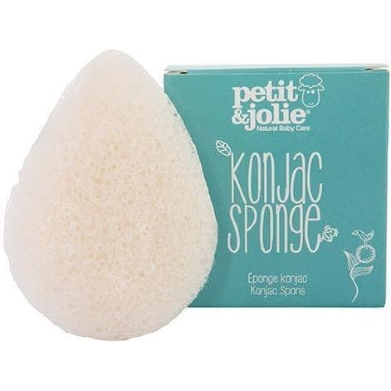 Petit And Jolie augu izcelsmes mazgā&scaron;anas sūklis zīdaiņiem