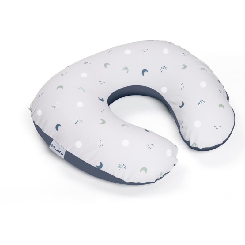 Doomoo Softy baro&scaron;anas spilvens/pakaviņ&scaron; Blue Grey Moon